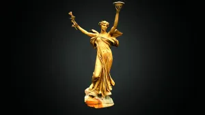 The Spirit of Life sculpture in New York statuette