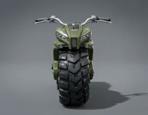 Futuristic Military ATV