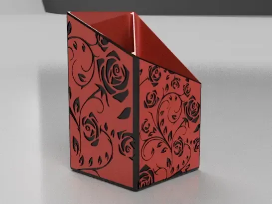 Rose Bloom Pen holder organizer - Elegant and support free — Фото 6 из 8