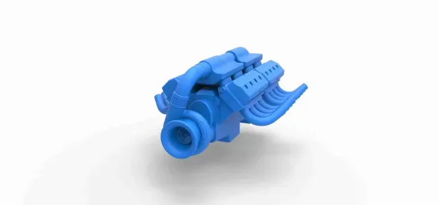Engine 2 V8 Version 5 Scale 1:25 — Фото 3 из 9