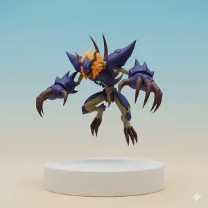 Diablomon Digimon Creature Model