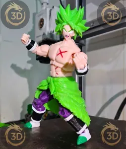 Dummy13 x Dragonball Broly Articulado