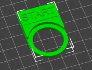 tlačítko (button) start and cover