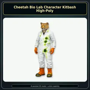 Anthro Animal Character Collection – Adventure Mascot