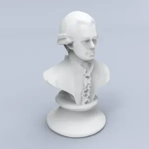 Mozart sculpture（generated by Revopoint POP）