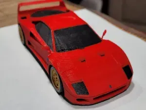 Ferrari F40 Kit Card