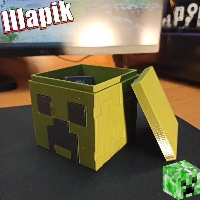 Minecraft Creeper / Minecraft / Chest / Piggy Bank Box — Фото 2 из 9