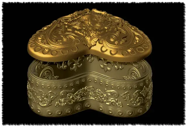 Valentines day Ornamental Heart Box — Фото 3 из 9