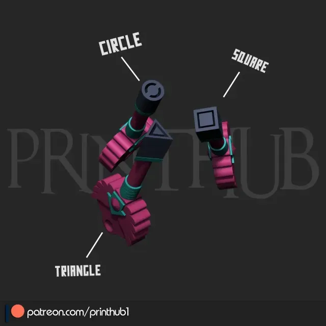 Squid Game Season 3 Hide & Seek Knife & Key Necklace Combo — Фото 9 из 9