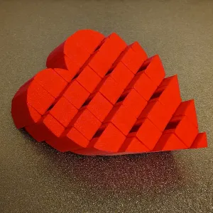 Articulated Heart Flexi Fidget