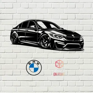 BMW M3 - 2D WALL ART