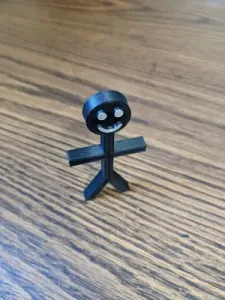 TPU Stickfigure - TPU and PLA Test Print DR3D Prints