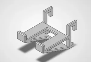 IKEA Skadis Fishing Reel Holder