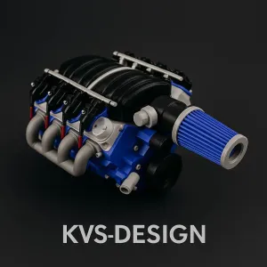 CHEVY LS3 ENGINE desk model