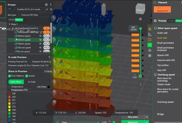 K2 Pro - Temp tower - gcoded — Image 2 of 4