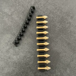 Clip for 10 spare nozzles