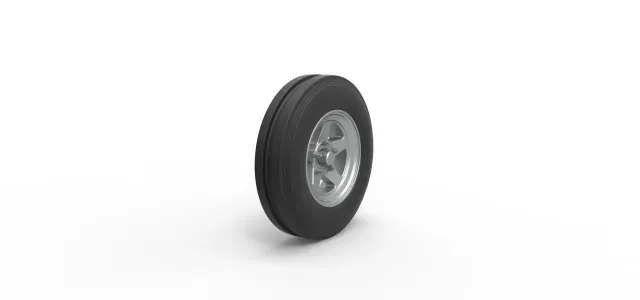 Front tractor wheel Version 2 Scale 1:25 — Фото 2 из 9