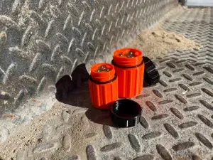 Rugged AA & AAA Battery Containers