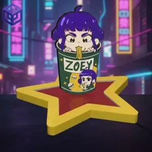 Huntrix Zoey souvenir