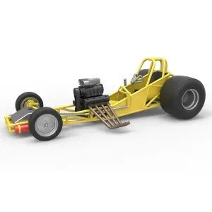 Vintage Funny Car Base Scale 1:25