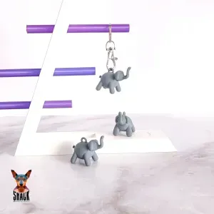 Balloon Elephant Charm