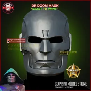 Doctor Doom Mask - Marvel Dr.Doom Cosplay Avengers Doomsday
