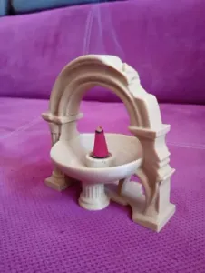 Ancient Greek Ruins Incense Holder