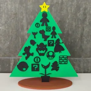 Christmas tree multiparts (Mario bros)