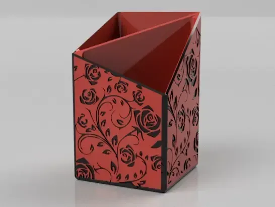 Rose Bloom Pen holder organizer - Elegant and support free — Фото 8 из 8