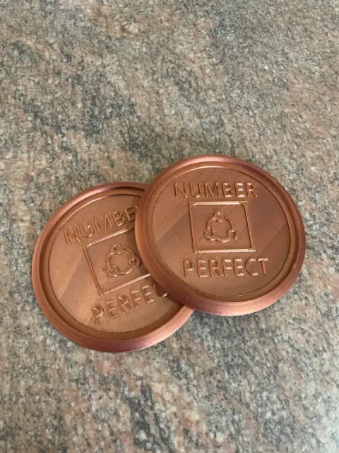 Number Perfect Coffee Coaster — Фото 2 из 6