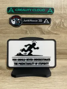 Never underestimate stupidity