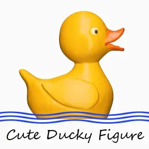 Cute Ducky Figure