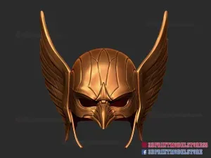 Hawkman Helmet - DC Comics Cosplay - Black Adam Movie