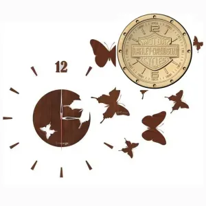 Watch, Clock, time.... Harley Davidson, Butterfly