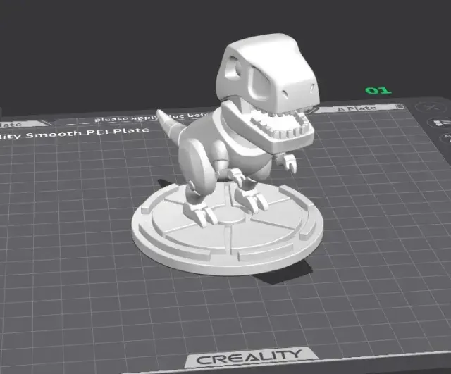 🦖 RexBot – Chibi Mecha T-Rex — Image 5 of 9