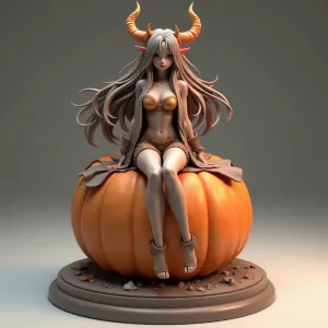 Pumpkin Sorcery 🎃 Selvara the Pumpkin Enchantress