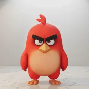 Red from the Angry Birds game