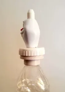 Threaded bottle cap to good2grow topper adapter