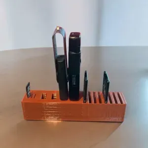 Desk memory organizer SD USB