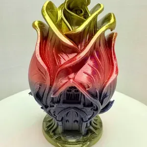 Gothic rose bud house