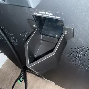 Miniature Poop Chute for Creality K2 Plus Printers