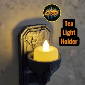 Wall Mounted Demon Claw LED Tea Light holder