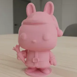 Chibi Santa Bunny