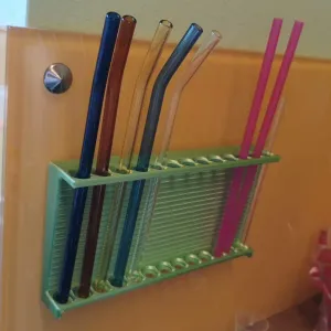 Dryer Stand for Glass or Plastic Straws