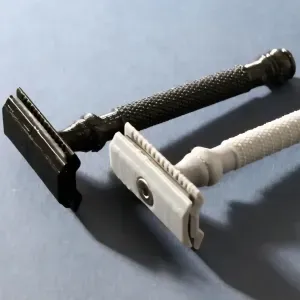 double sided straight blade shaver