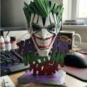 The Joker Stylized Bust | DC Villain Fan Art Statue