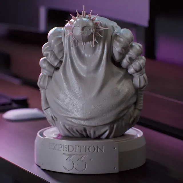 Esquie Bust from Expedition 33 - Print By parts — Image 2 of 9