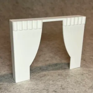 Curtain frame for dollhouse / miniature house 1:18