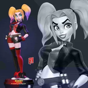 Harley Quinn Stylized