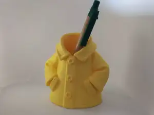 Raincoat Pencil Holder